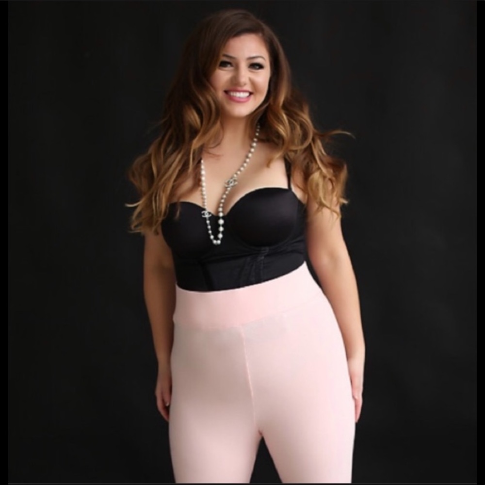 pink beth ditto leggings